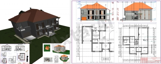 Ev layihələrinin (çertyojların) hazırlanması